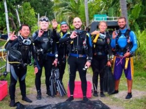 Divemaster trainees