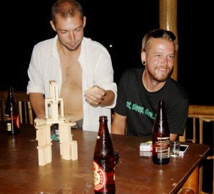 beer jenga